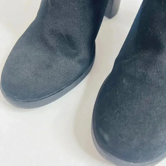 UGG Dandridge Black Suede Harness Boot Women's Size 6 - Picture 8 of 12